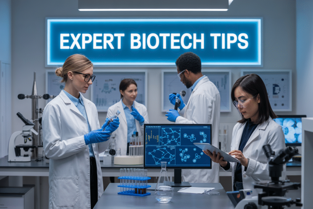 Expert Biotech Tips: Thrilling World for Beginners